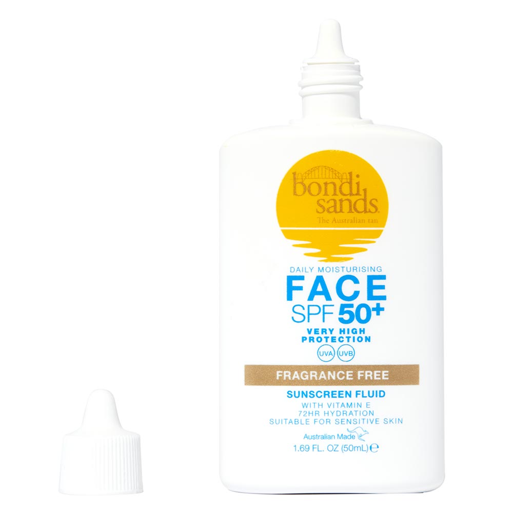 Spf 50+ Fragrance Free Face Fluid