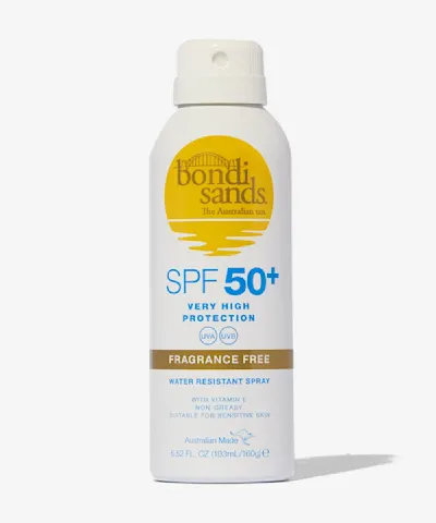 Bondi Sands - SPF 50+ Fragrance Free Sunscreen Aerosol Mist