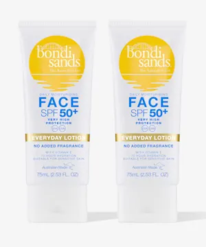 bondisands SPF50+ Everyday Face Lotion Duo