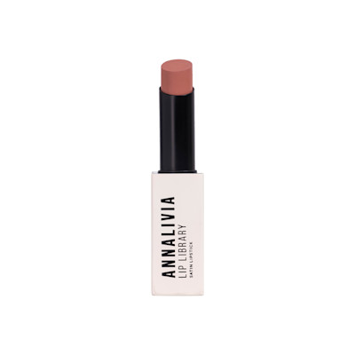 BPerfect Cosmetics x Annalivia Lip Library Satin Lipstick Iconic Rhea - Peach Pink Nude