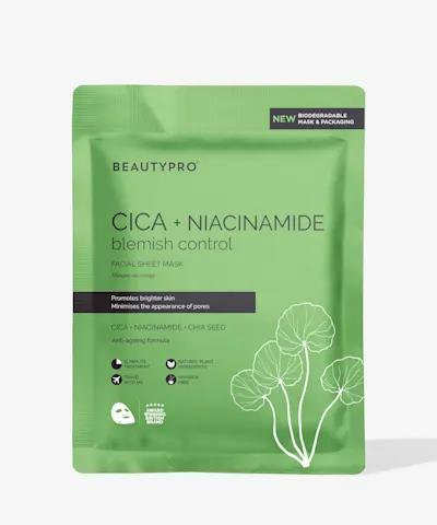 BEAUTYPRO - Cica and Niacinamide Sheet Mask