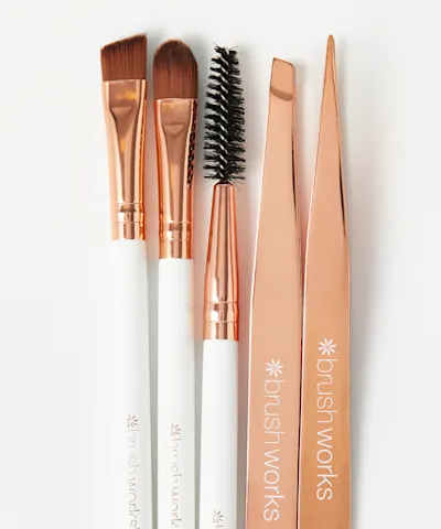 Brushworks - HD Luxury Brow Set Rose Gold
