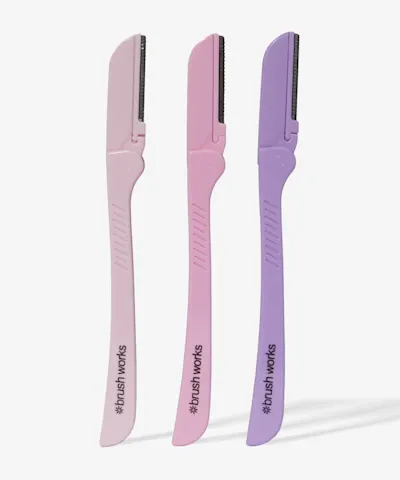 Brushworks - Precision Eyebrow Razors
