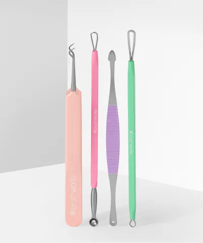 Brushworks - HD Pastel Blackhead & Blemish Remover Set