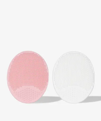 Brushworks - Silicone Facial Cleansing Pads Duo