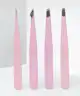 Brushworks - HD Pink Combination Tweezer Set