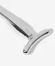 Brushworks - Zinc T-Bar Facial Massager