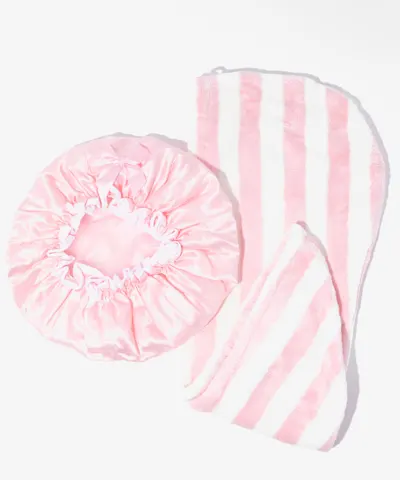 Brushworks - Luxury Hair Towel & Shower Cap