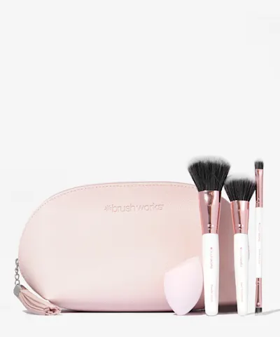Brushworks - Makeup Brush & Sponge Travel Set