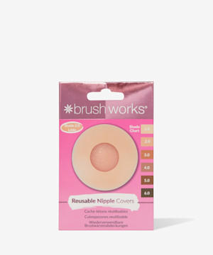 Couvre-Mamelons Satin Petal Brushworks - Lot De 2 Paquets (4 Paires) - Auto-Adhésifs Et Discrets