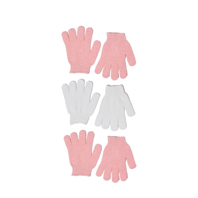 Brushworks Exfoliating Gloves - 3 Pack