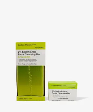 Carbon Theory SupacylicMax 2% Salicylic Acid Cleansing Bar & Tin 80g