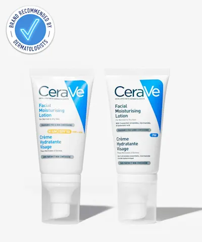 CeraVe - AM SPF50 & PM Facial Moisturising Lotion Duo