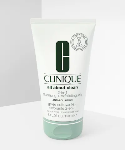 Clinique - All About Clean 2-in-1 Cleansing + Exfoliating Jelly