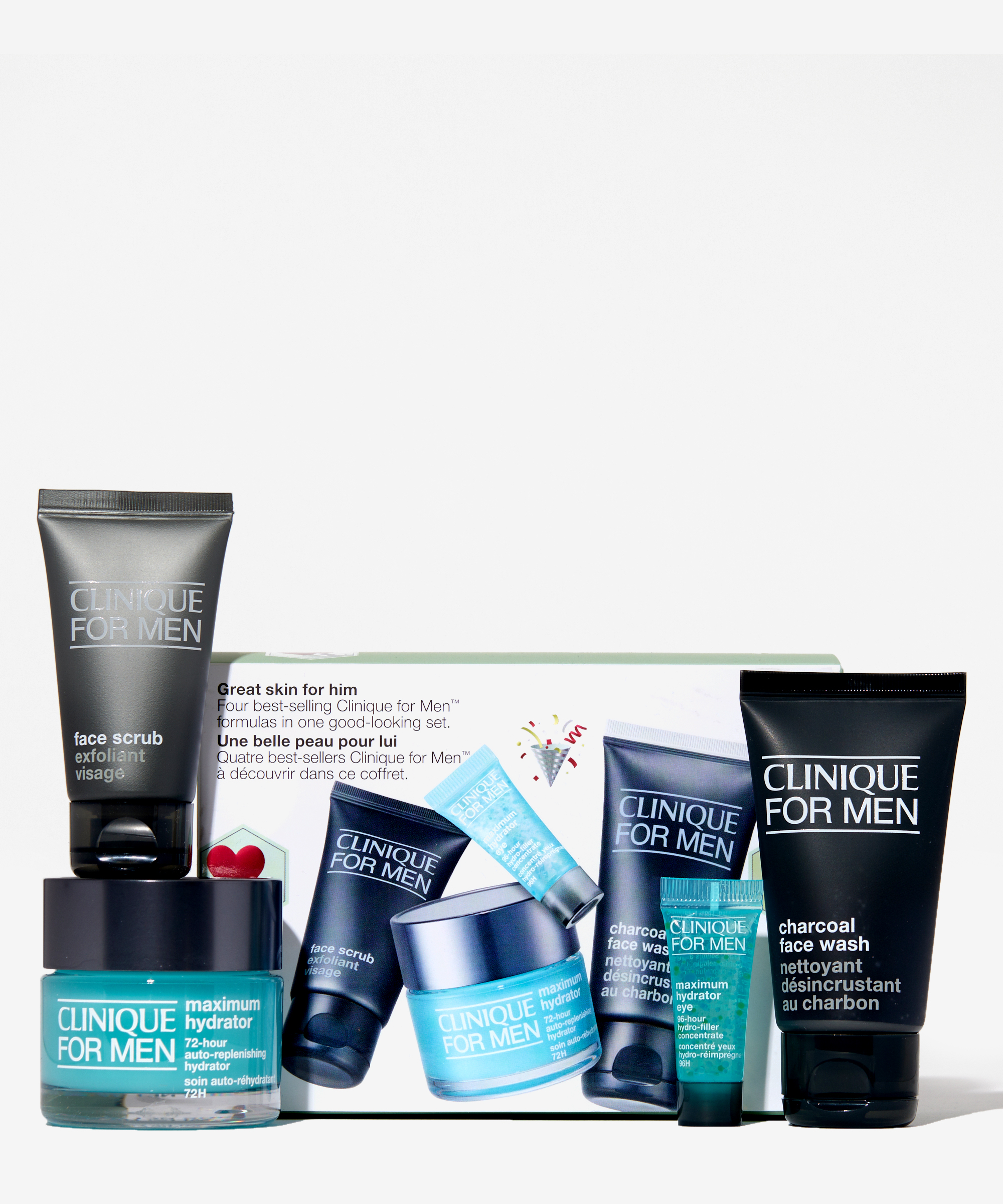 Clinique Great Skin For Him: Men’s Skincare Gift Set At BEAUTY BAY