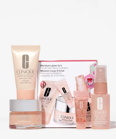 Clinique - Moisture Glow-To's For All-Over Dewy Hydration Set