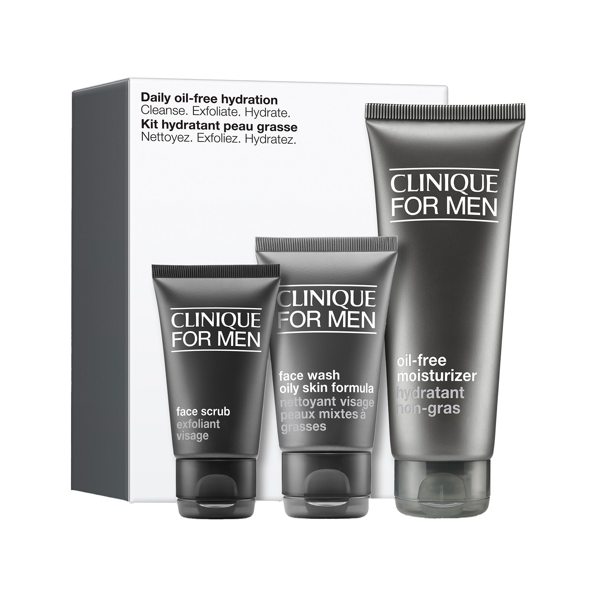 For Men Daily OilFree Hydration: Skincare Gift Set