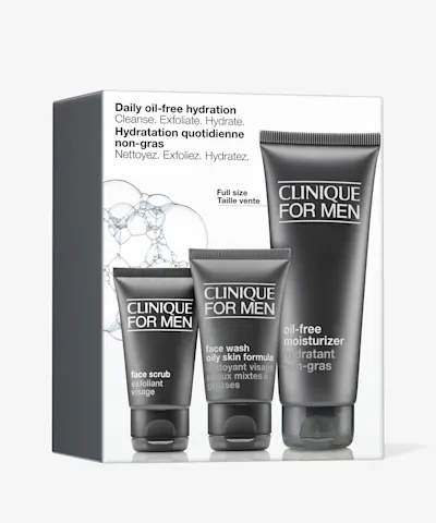 Clinique - Daily Hydration Men's Skincare Gift Set for Oily Skin