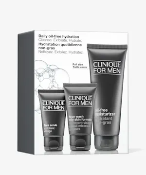 Clinique Daily Hydration Men's Skincare Gift Set for Oily Skin
