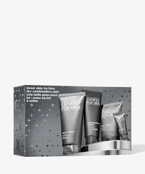 clinique Great for Him: Clinique For Men Set For Dry Combination Skin