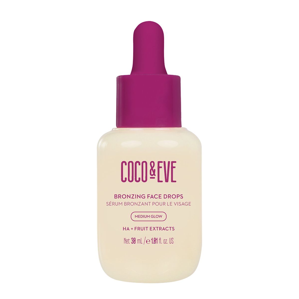 Coco & Eve Bronzing Face Drops Medium Glow