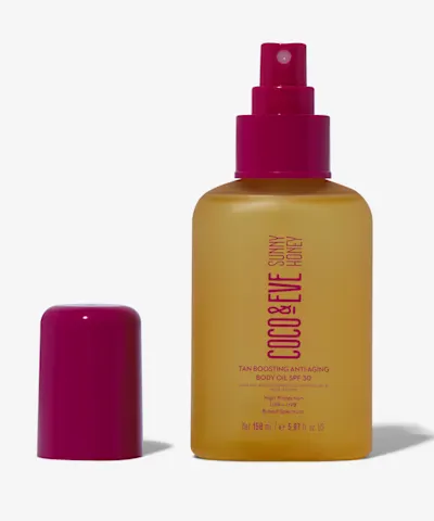 Coco & Eve - Sunny Honey Tan Boosting Anti-Ageing Body Oil SPF30