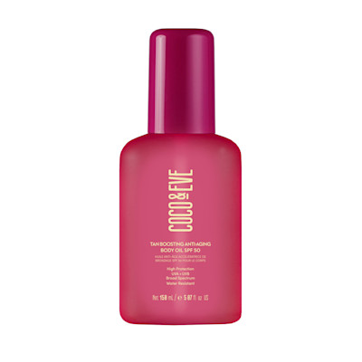 Coco & Eve Tan Boosting Anti-aging Body Oil SPF50