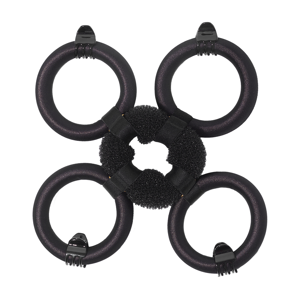 Flower Heatless Curl 4 Ring (For Fine to Medium Hair)