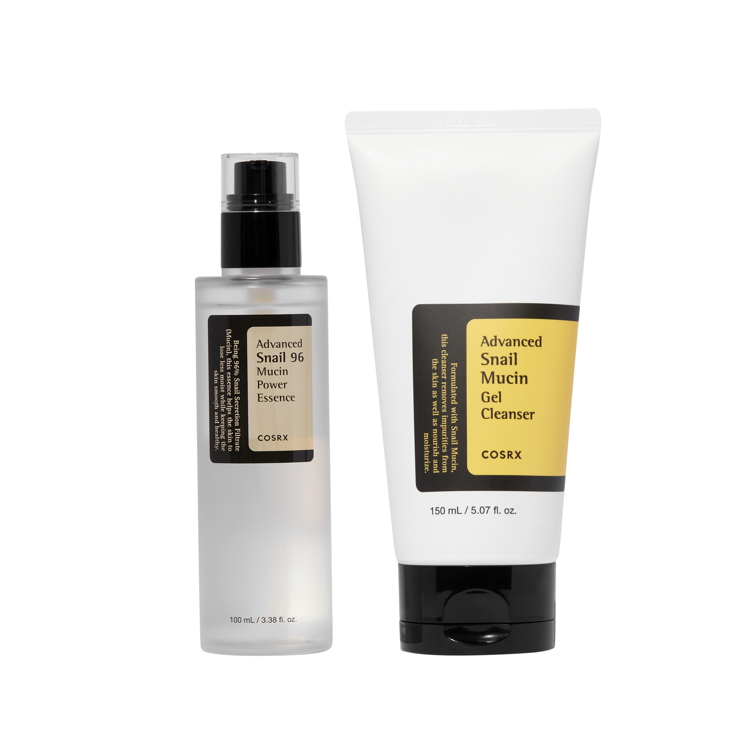 Advanced Snail Essence + Cleanser Duo
