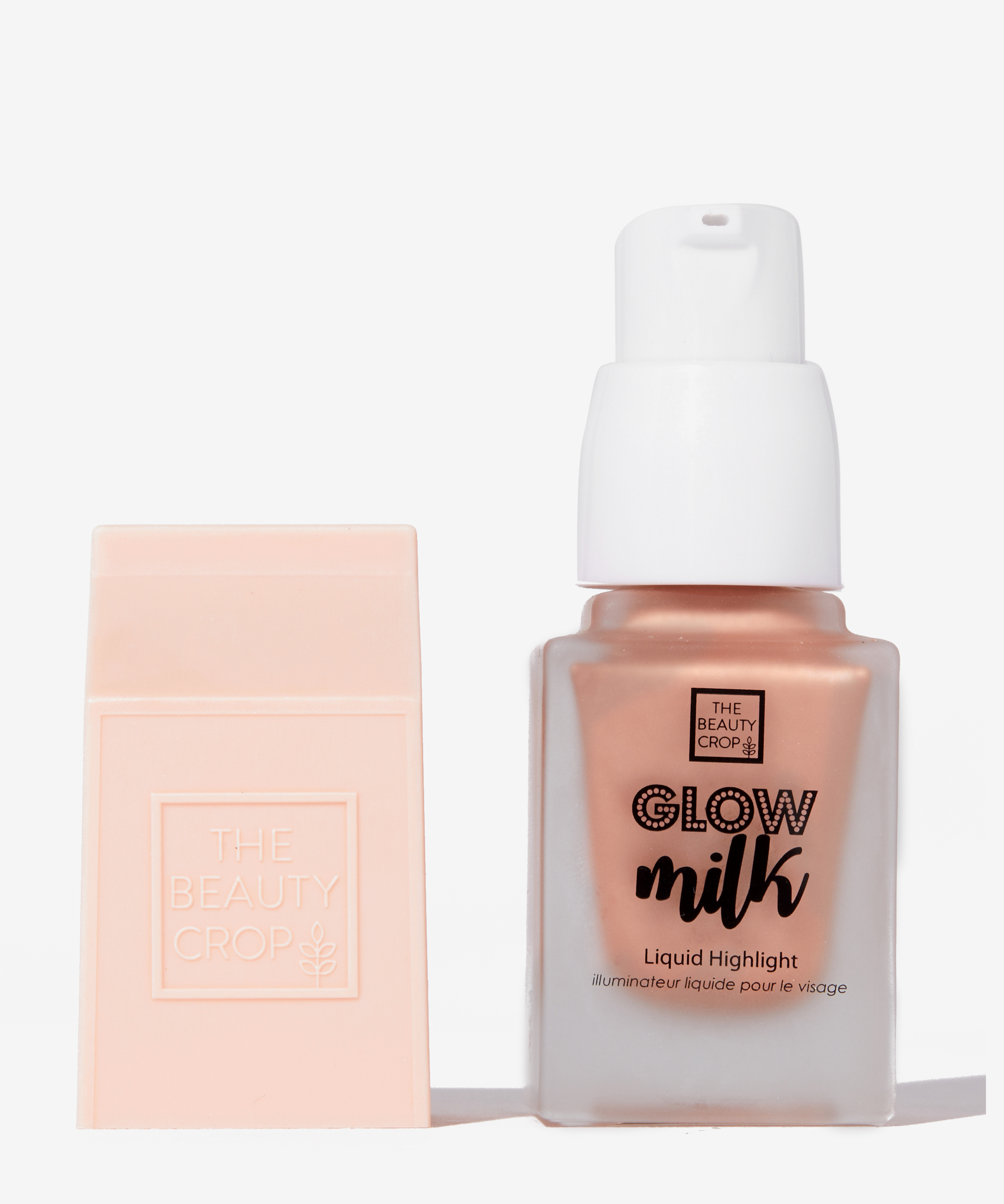The Beauty Crop Glow Milk Liquid Highlighter Peachin at BEAUTY BAY