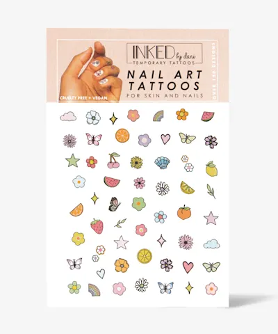 INKED by Dani - Daisy Dreams Nail Art Tattoos