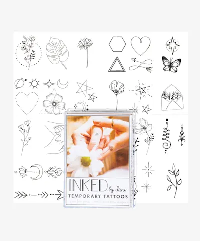 INKED by Dani - Fine Line Temporary Tattoos