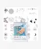 INKED by Dani - Best Sellers Temporary Tattoos