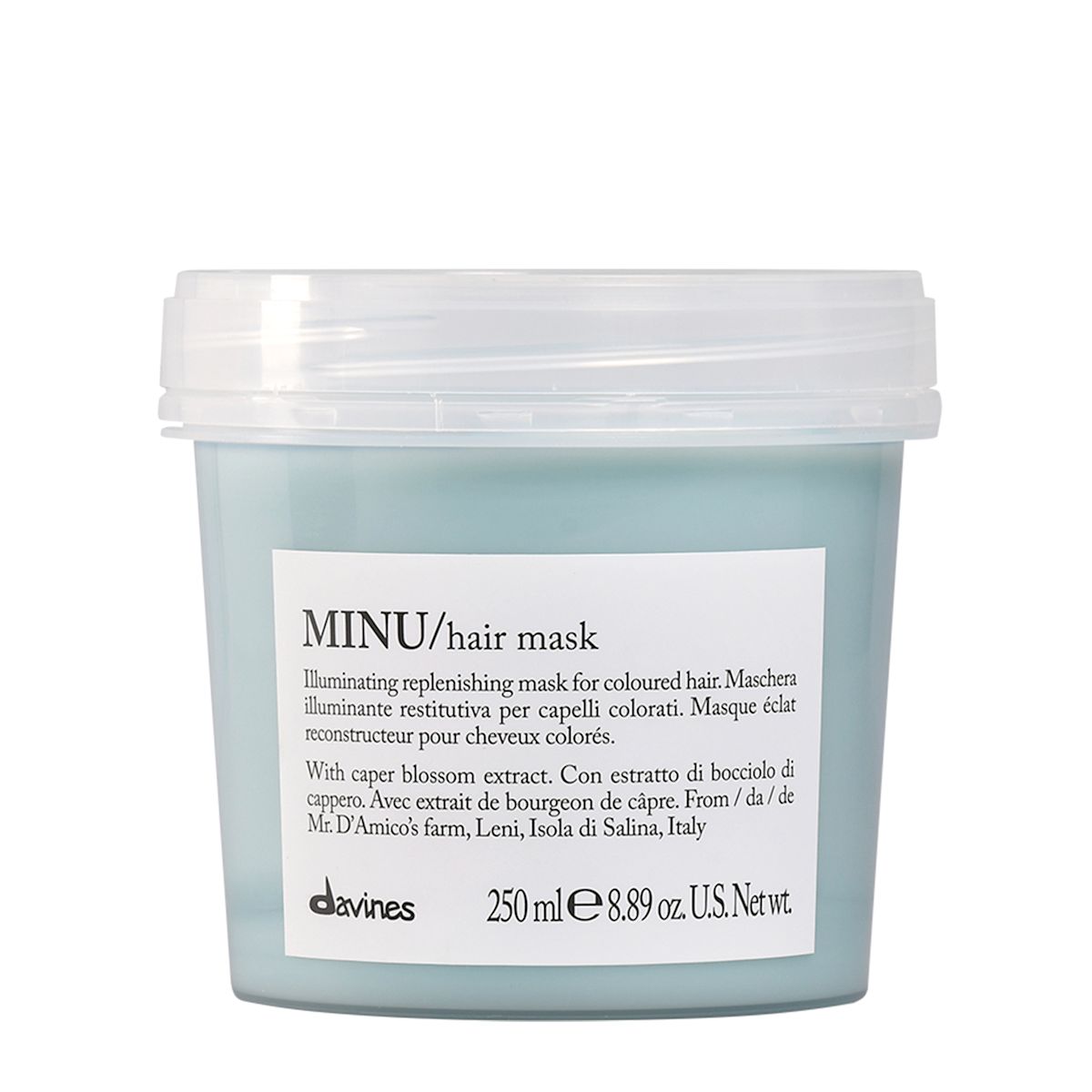 Davines MINU Illuminating Replenishing Hair Mask