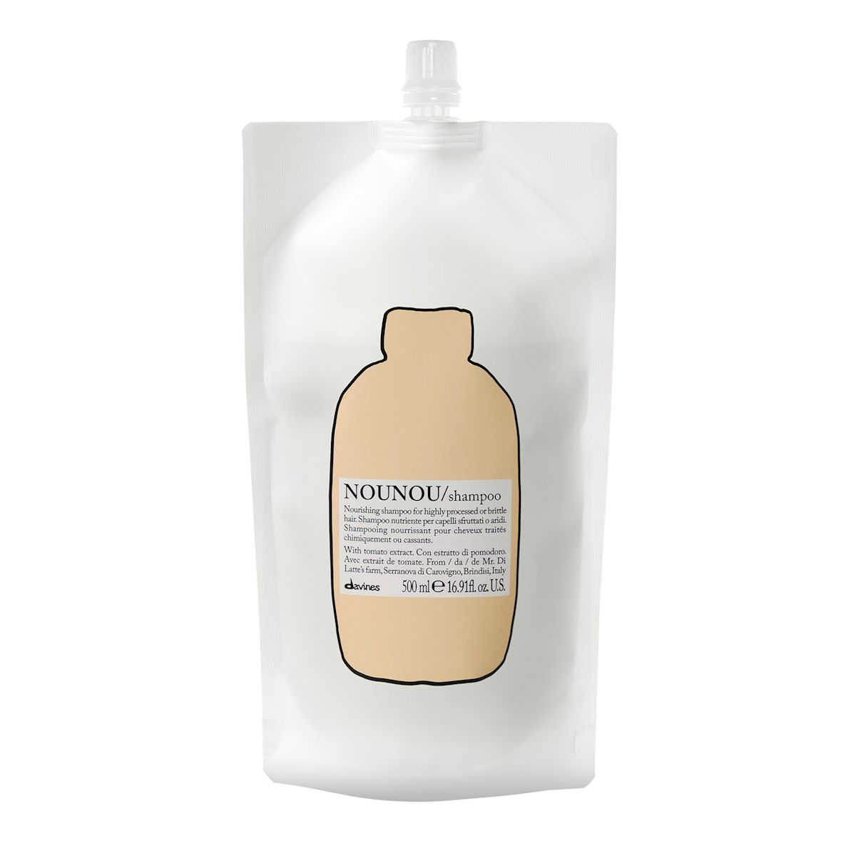 Davines Shampoo Refill NOUNOU 500ml