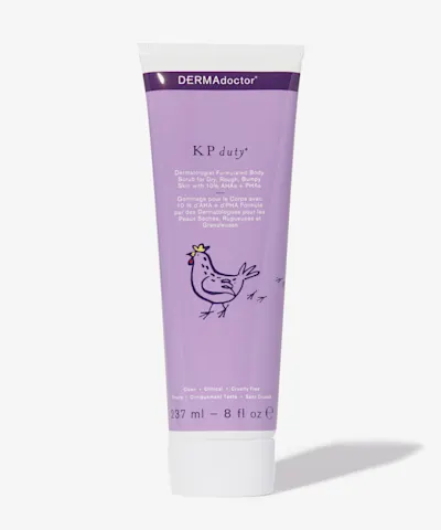DERMAdoctor - KP Duty Dermatologist Formulated Body Scrub for Dry, Rough, Bumpy Skin with 10% AHAs + PHAs
