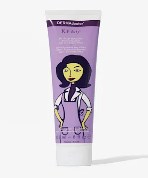 dermadoctor KP Duty Dry, Rough, Bumpy Skin Moisturizing Lotion with 10% AHAs + PHAs