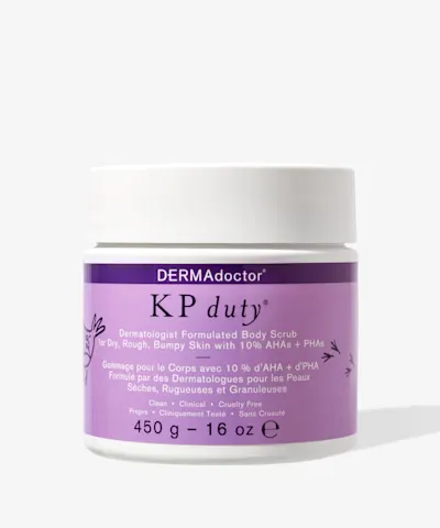 DERMAdoctor - KP Duty Dermatologist Formulated Body Scrub for Dry, Rough, Bumpy Skin with 10% AHAs + PHAs