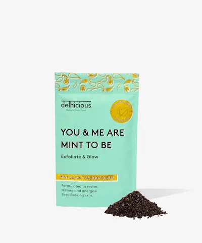 Delhicious Body - Mint Black Tea Body Scrub
