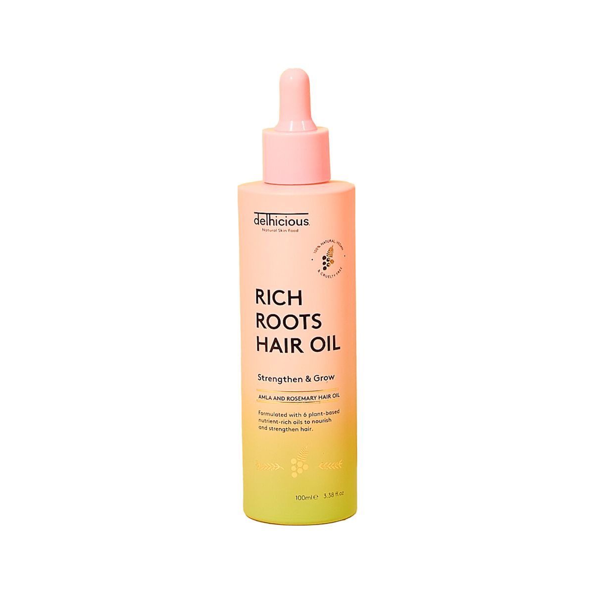 Delhicious Body Rich Roots Amla & Rosemary Hair Oil