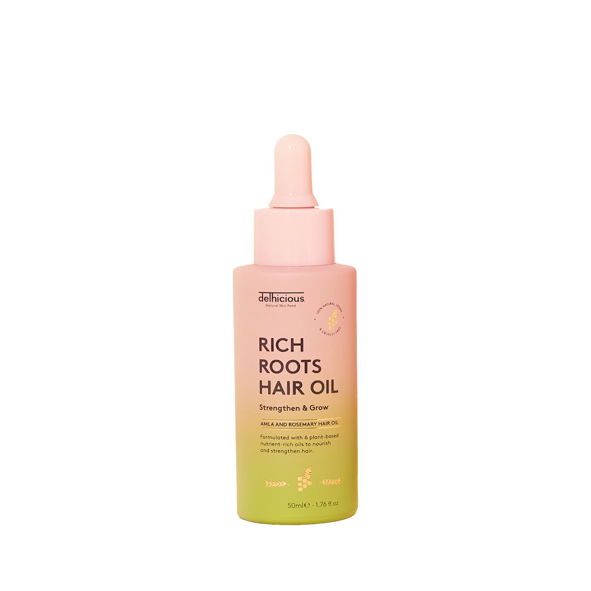 Delhicious Body Rich Roots Amla & Rosemary Hair Oil Mini