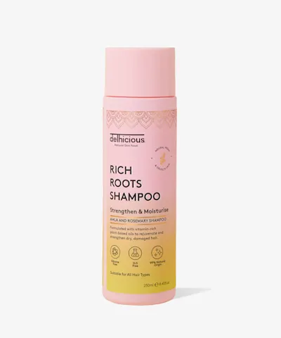 Delhicious Body - Rich Roots Strengthen & Moisturise Shampoo Amla & Rosemary