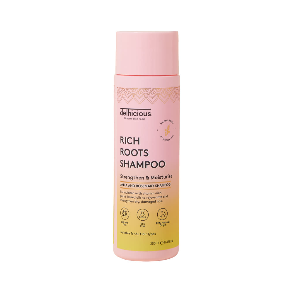 Delhicious Body Rich Roots Strengthen & Moisturise Shampoo Amla & Rosemary
