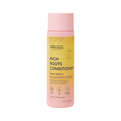 Delhicious Body Rich Roots Strengthen & Moisturise Conditioner Amla & Rosemary