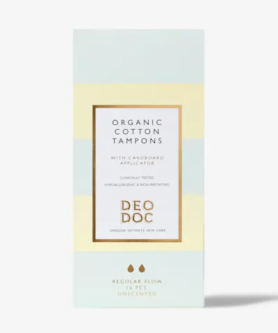 DeoDoc - Organic Cotton Tampons