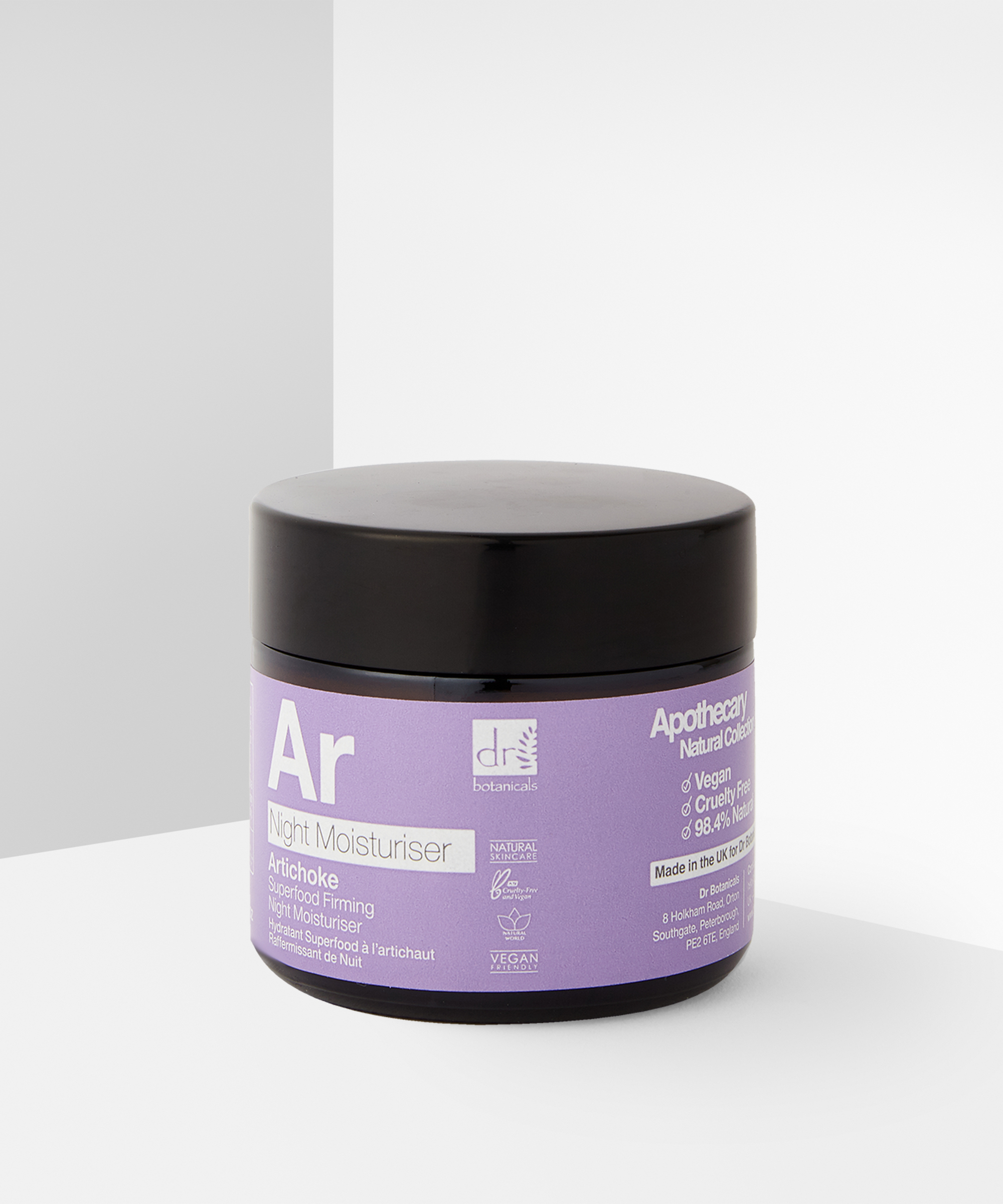 dr botanicals artichoke night cream