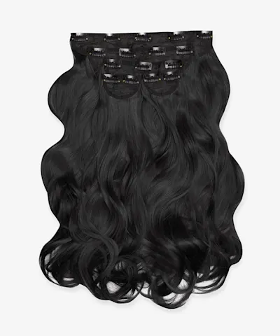 Lullabellz - Super Thick 22" 5 Piece Natural Wavy Clip In Extensions