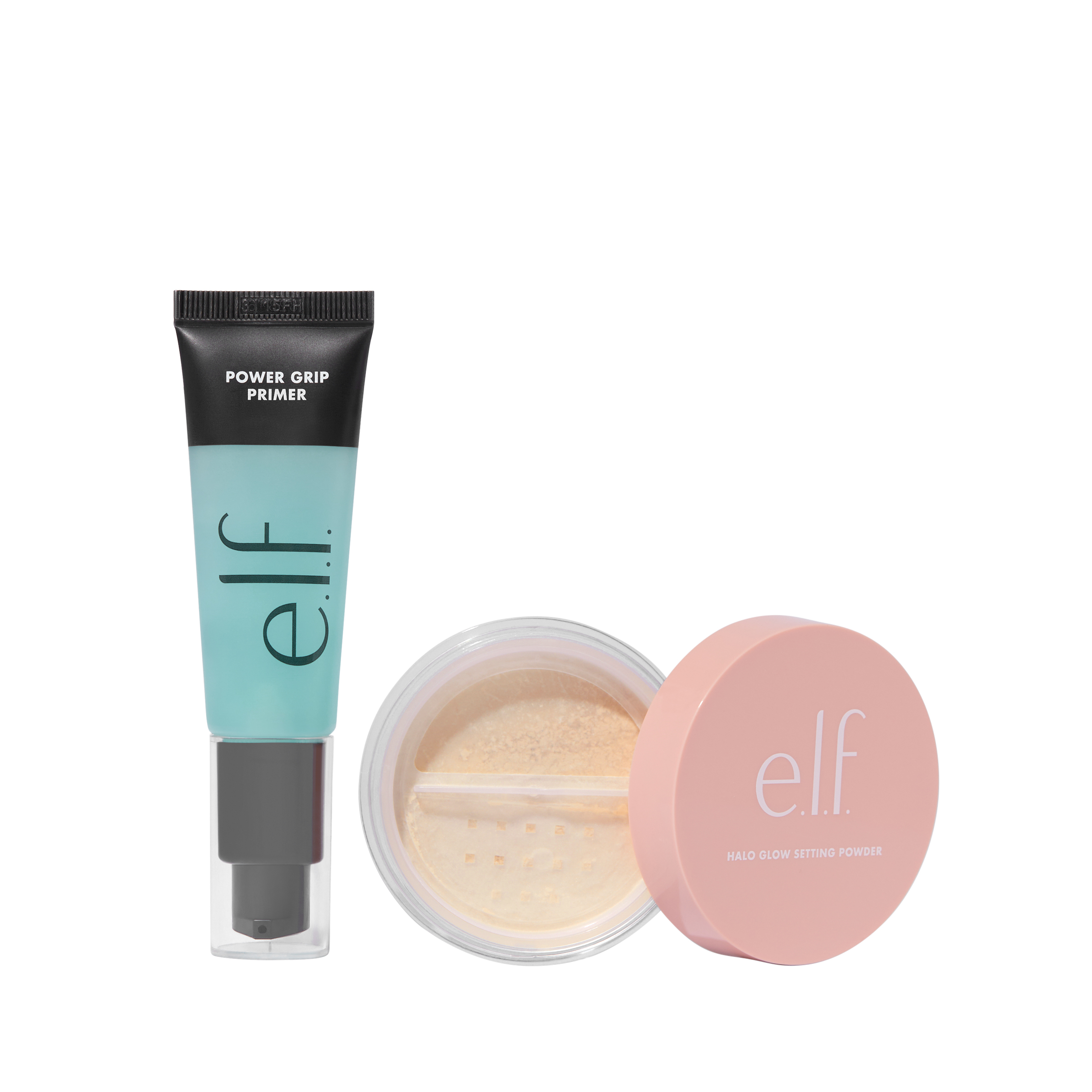 Power Grip Primer & Halo Glow Setting Powder Light