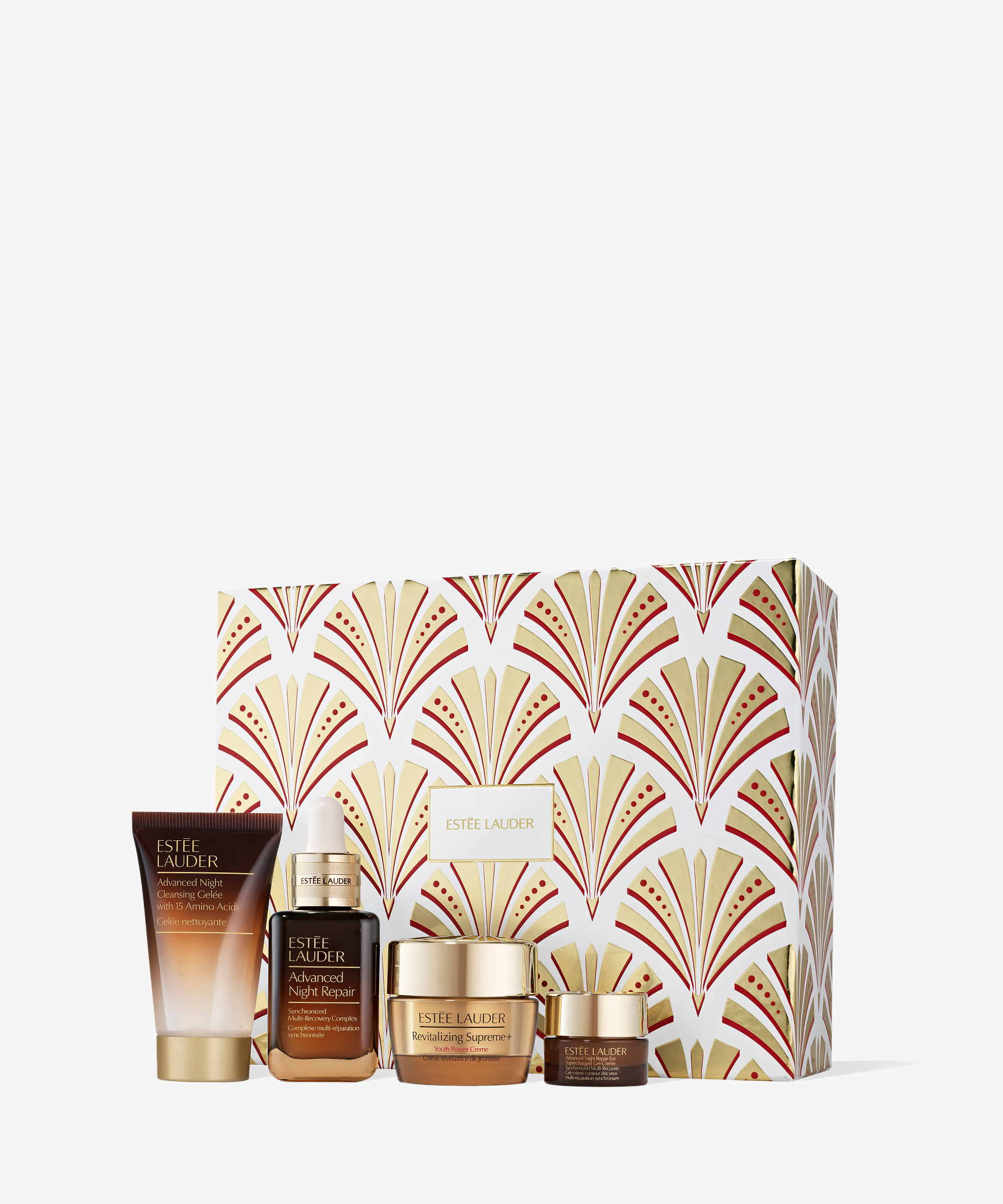 Online Estee Lauder Lift + Glow Skincare Delights 4 Piece Holiday Gift Set 887167575455