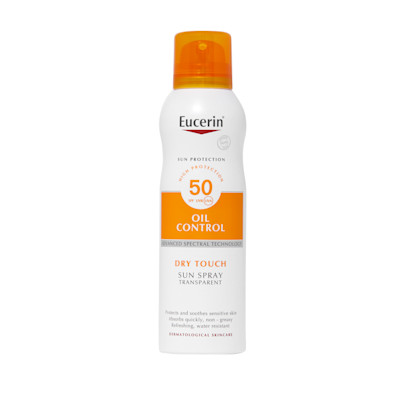 Eucerin Sun Body Oil Control Aerosol Spray SPF 50+